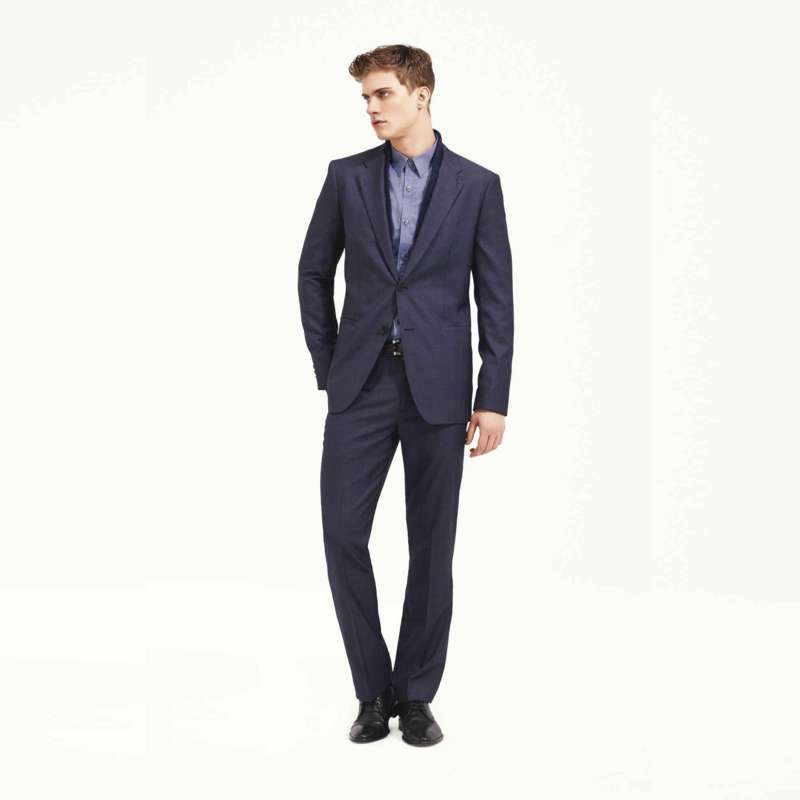 ストレートレッグパンツ, ブラック, large image number 3