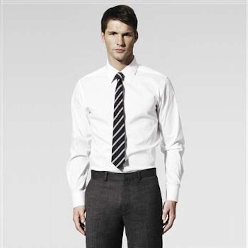 ホワイトドレスシャツ, , large image number 2